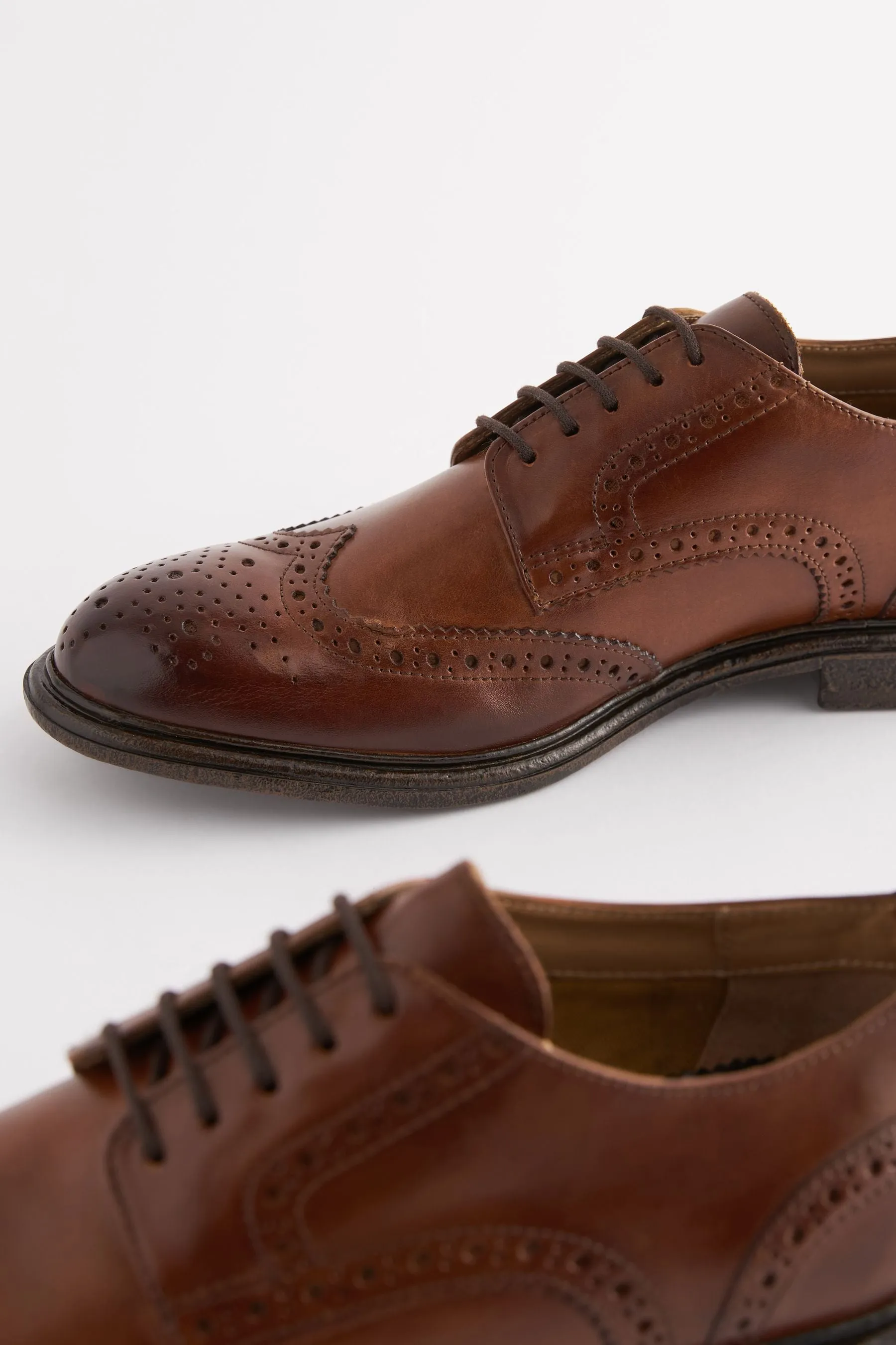 Marrone chiaro   - Heritage - Scarpe brogue